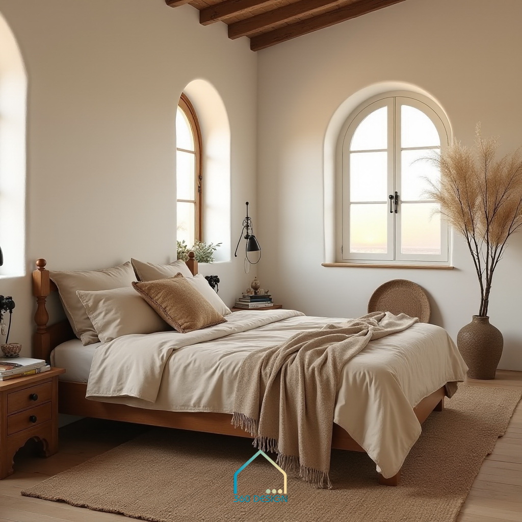 Thiết kế biệt thự 2 tầng phong cách Địa Trung Hải